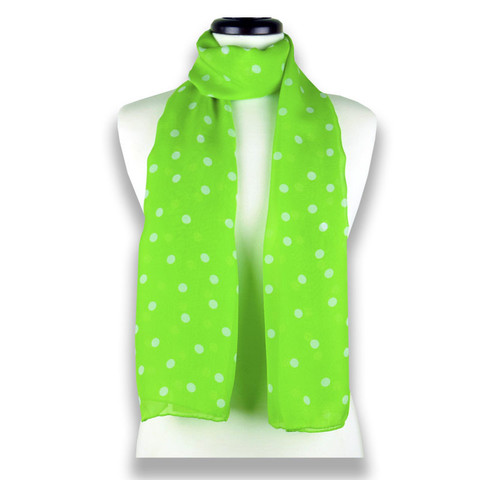 Polkadot Scarf Green main image 0